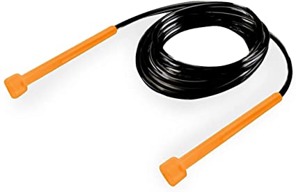 Phoenix Fitness Speed Skipping Rope - Lightweight Jump Rope - Jumping Tangle Free Rope - Speed Rope for Fat Burning, Fat Loss, Conditioning, Interval Training, Boxing, Crossfit and MMA