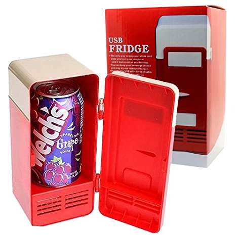 Mini USB Desktop Fridge Cooler Refrigerator