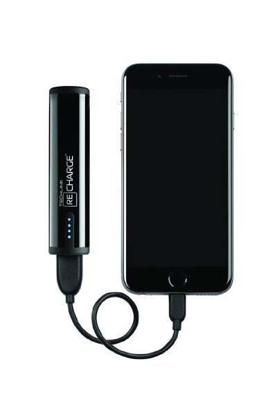 Cell Phone Portable Charger - Power Bank Charger for Samsung - IPhone - Smartphones - Recharge Pocket Power USB Charger (Black)