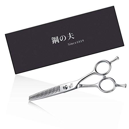Professional Hair Cutting Scissors 6.0-inch - Made of 440C Stainless Steel with fine Adjustment Screws