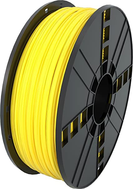 MG Chemicals Yellow PLA 3D Printer Filament, 2.85 mm, 1 kg Spool