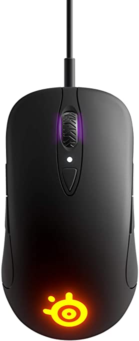SteelSeries Sensei Ten - Gaming Mouse - 18, 000 CPI Truemove Pro Optical Sensor - Ambidextrous Design - 8 Programmable Buttons - RGB Lighting