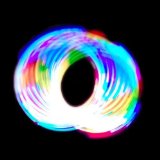 GloFX Basic 6-LED Rave Orbit Light Rainbow