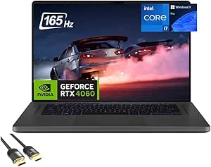 ASUS ROG Zephyrus G16 Gaming Laptop, 16" WUXGA Display, Core i7-13620H (Up to 4.9GHz), GeForce RTX 4060, 16GB RAM, 1TB PCIe 4.0, RGB KB, WiFi 6E, RJ45, HDMI, USB-C, PDG HDMI Cable, Win 11 Pro