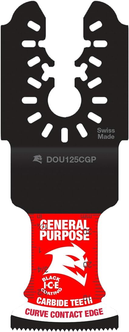 Diablo - DOU125CGP3 1-1/4" Universal Carbide Oscillating Blades for General Purpose Cuts 3pk