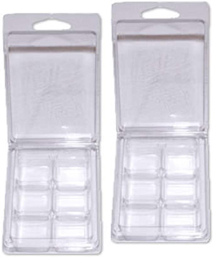 Premium Wax Melt Clamshells Molds - 100 Pack Made in The USA
