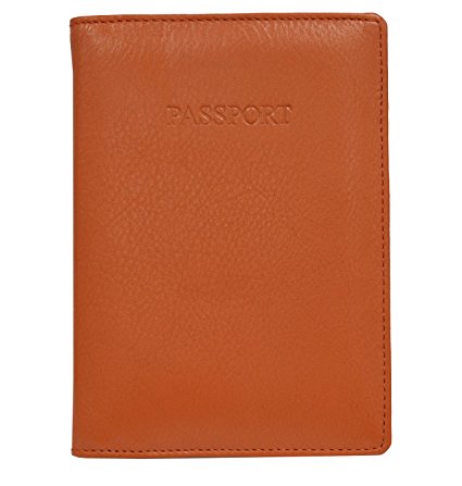 Visconti Soft Leather Secure RFID Blocking Passport Cover Wallet