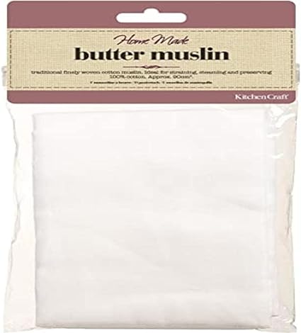 Kitchen Craft KCBMUSLIN Home Made Butter Muslin - White by KitchenCraft