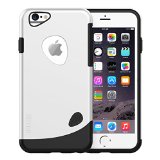 iPhone 6 Plus Case Slicoo Lifetime Warranty Dual-layer TPU Rubber Protective Carrying Cover Case for iPhone 6 Plus 55 inch Silver