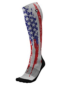 Designer Compression Socks Graduated for Performance and Recovery by Acel