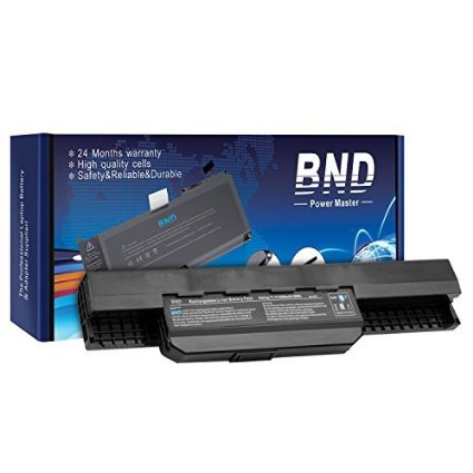 BND® High Performance [with Samsung Cells] Laptop Battery for Asus A32-K53 A42-K53 ; A43 Series ; K43 Series: K43JC K43JM K43JS K43JY K43S K43SC K43SD K43SE K43SJ K43SR K43SY ; K53 Series: K53B K53BY K53E K53F K53J K53JA K53JC K53JE K53JF K53JG K53JN K53JS K53T K53TA K53U ; X43 Series: X43 X43B X43BY X43E X43J X43JE X43JF X43JR X43JX X43S X43SJ X43SR X43SV X43T X43U ; X54C X53S X53 - [fits P/N A32-K53 / A42-K53 / A43EI241SV-SL / A31-K53] - 24 Months Warranty [6-Cell 5200mAh/58Wh]