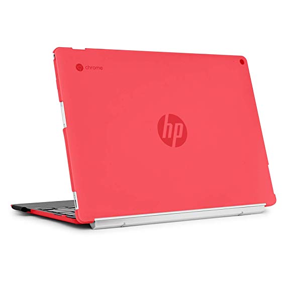 mCover Hard Shell Case for 12" HP Chromebook X2 12-F000 Series (NOT Compatible with Other HP C11 & C14 Series) laptops (HP CX12-F000 Red)