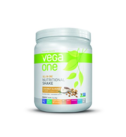 Vega One All-In-One Plant Based Protein Powder, Coconut Almond, 0.92 lb (10 Servings)