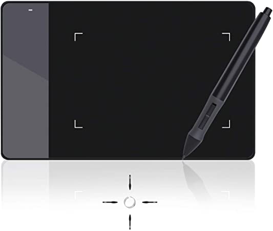 Huion 4 x 2.23 Inches OSU Tablet Graphics Drawing Pen Tablet Signature Pad - 420