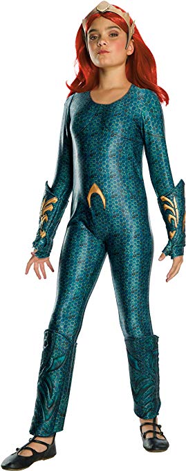 Rubie's Girls Aquaman Movie Child's Deluxe Mera Costume, Small
