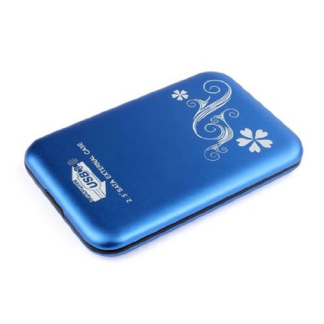 2.5" 500GB/500G Portable External Hard Drive USB 3.0 Blue