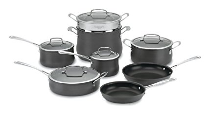 Cuisinart 64-13 Contour Hard Anodized 13-Piece Cookware Set