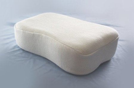 SleepRight SRP164 Side Sleeping Pillow, 16"x12"x4" (Travel Size)