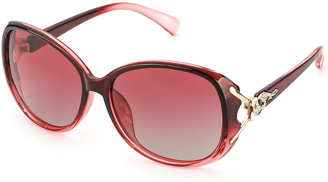 FIMILU Classic Oversized Sunglasses for Women Polarized 100% UV400 Protection Lenses Ladies Fashion Retro HD Sun Glasses