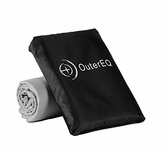 OuterEQ Microfiber Travel Towel - Quick Dry Towels 20" x 40"