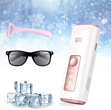 Laser Hair Removal Device，Hair Removal Machine for Women 999,999 Flashes and Painless IPL Hair Removal with ICE-Cooling System for Legs Face