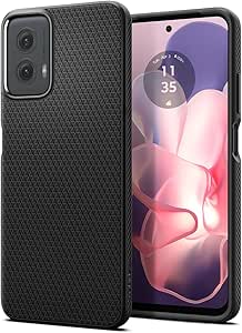 Spigen Liquid Air Designed for Moto G Power 5G (2024) Case [Military-Grade Protection] - Matte Black