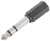 Adaptor 63mm Stereo Plug to 35mm Stereo Jack Socket