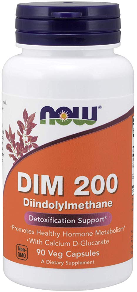 Now Foods DIM 200 Diindolylmethane, 90 Vegetarian Capsules