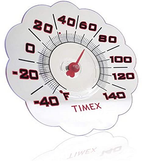 Timex 7-Inch Suction Cup Window Thermometer (TX1011)