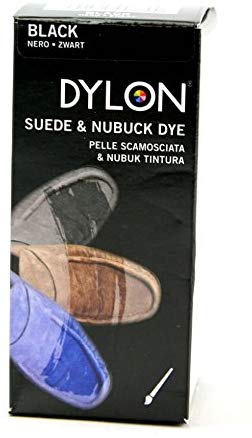 Dylon Suede Dye-Black, 4.3x4.3x9.5 cm
