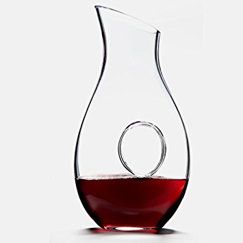 Lily's Home Wine Decanter and Carafe. Holds 50 Ounces