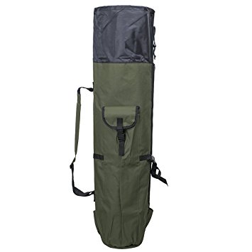 Fishing Rod storage Fishing Pole Travel carrying Case Portable Outdoor Fishing Tackle Reel Organizer Holder Bag