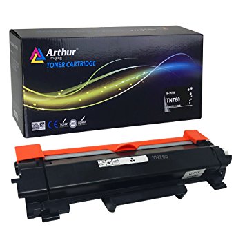 Arthur Imaging Compatible High Yield Toner Cartridge Replacement for Brother TN730, Black, 1 Pack (TN760)