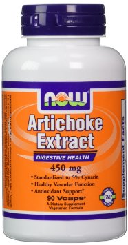 Now Foods Artichoke Extract 450mg Veg-capsules 90-Count