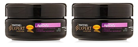 Pantene Pro-V Expert Collection Age Defy Rejuvenating Hydration Hair Masque 6.7 Fl Oz (2 pack)