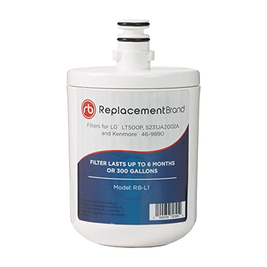 LG LT500P 5231JA2002A ADQ72910907 Comparable Refrigerator Water Filter, Single