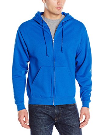 Jerzees Men's Adult Full-Zip Hooded Sweatshirt