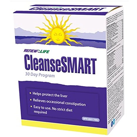 Renew Life - CleanseSMART, 1 kit, 120 Capsules