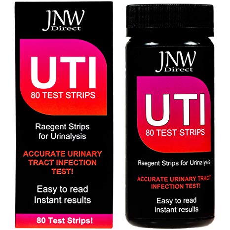 UTI Test Strips at Home - 80 Urinary Tract Infection Urine Test Strips Kit for Women, Accurate Leukocytes, Nitrite and pH Readings