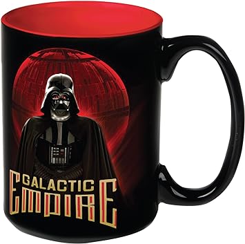 Underground Toys Star Wars Darth Vader/Death Star Heat Reveal 11oz Ceramic Coffee Mug
