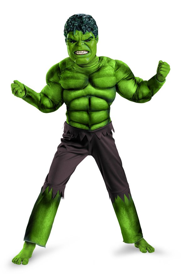 Avengers Hulk Classic Muscle Costume