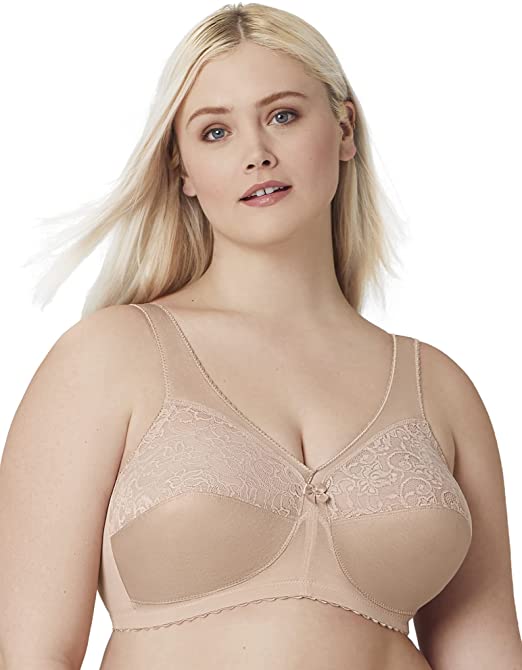 Glamorise Women's Full Figure Plus Size MagicLift Original Wirefree Support Bra #1000