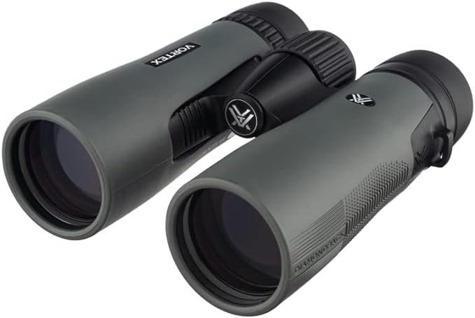 Vortex OPMOD Diamondback HD 10x42mm Roof Prism Binoculars, ArmorTek, Wolf Gray, DB-215-OP