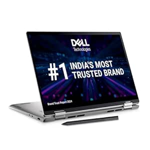 Dell Inspiron 7420 2in1 Laptop, Intel Core i7-1255U Processor/16GB/512GB/14.0" (35.56cm) FHD  WVA Touch 250 nits, Active Pen/Win 11   MSO'21, 15 Month McAfee/Backlit KB   FPR/Platinum Silver