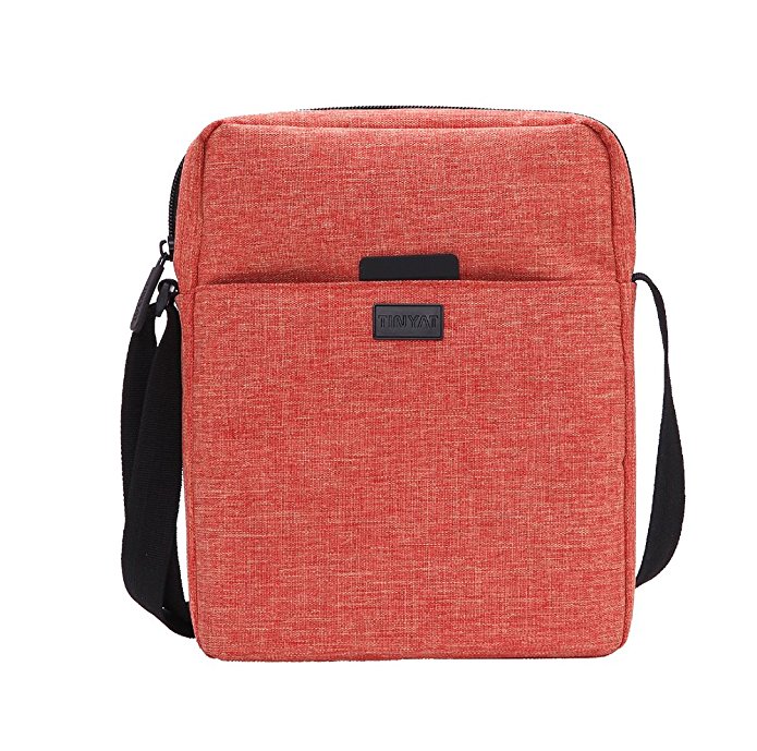 Tinyat Shoulder Messenger Bag Crossbody Pocket Travel Purse T510