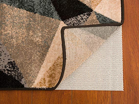 Vitos Casa Extra Thick Non-Slip Area Rug Pad | Can Be Trimmed, For Hard Floor Surface, Keeps Your Rugs In Place, Keeps You Safe, Easy Vacuuming (2' X 3")