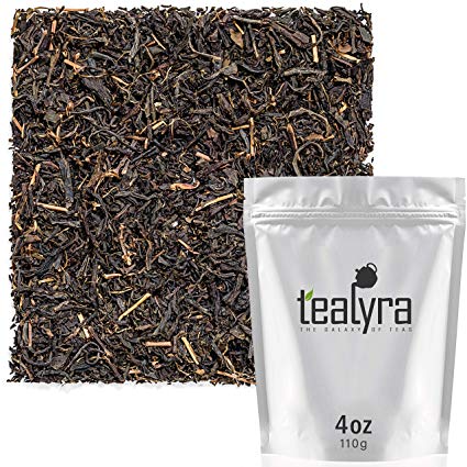 Tealyra - Japanese Black Tea - Rare Wakoucha Kagoshima Black Tea from Japan - Loose Leaf Tea - Unique Taste - Perfect Morning Tea - Bold Caffeine - Organically Grown - 110g (4-ounce)