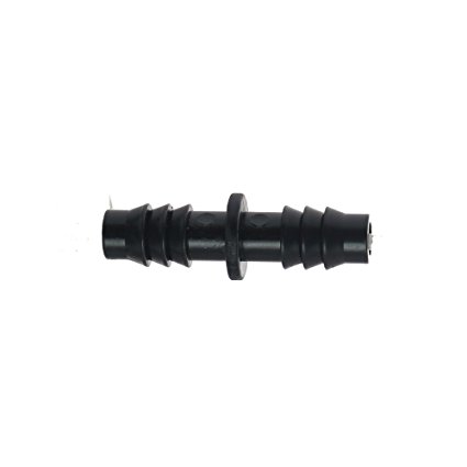 Drip Irrigation Value Pack Perfect for flower beds, vegetable gardens, herbs gardens (1/4" Barbed Coupling Fitting - 100PCS)