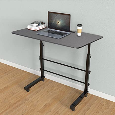 JOISCOPE Multi-Purpose Laptop Table, Study Table| Bed Table| Adjustable Height, Portable for Office, Work Form Home, Class Room Work Station | Kids| DIY Table, Easy to Assemble (Black & Black)