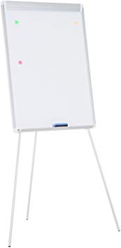 Vinsetto Portable Dry Erase Easel Magnetic WhiteBoard with Height Adjustable Tripod Easel 24"x 36"